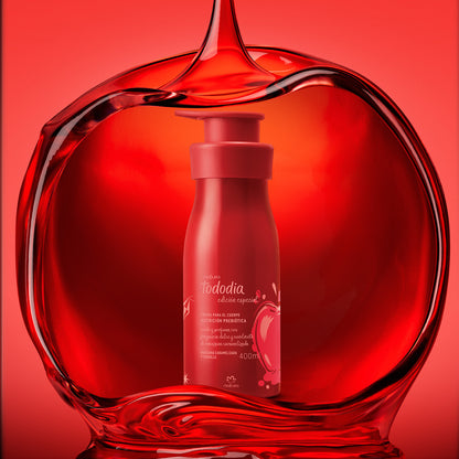 Crema Nutritiva para el Cuerpo Tododia Manzana Caramelizada y Vainilla Natura