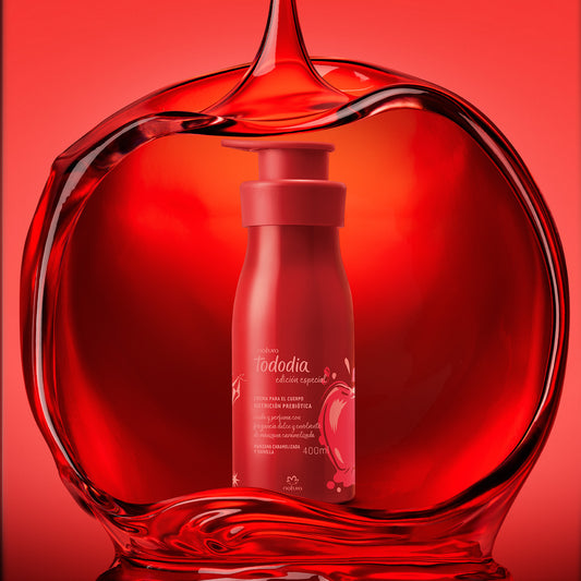 Crema Nutritiva para el Cuerpo Tododia Manzana Caramelizada y Vainilla Natura