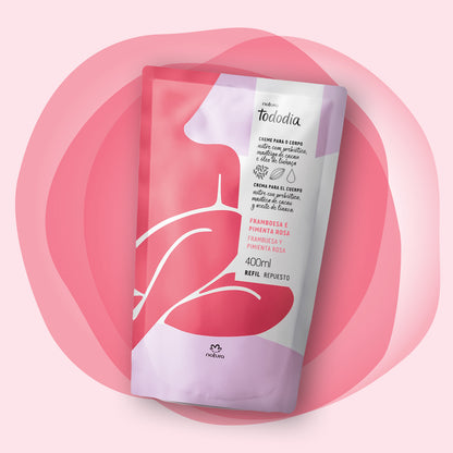 Repuesto crema para el cuerpo frambuesa y pimienta rosa Yves Rocher