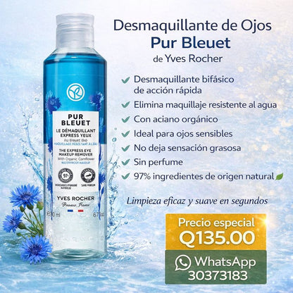 ✨ Beneficios extra del Desmaquillante de Ojos Pur Bleuet ✨