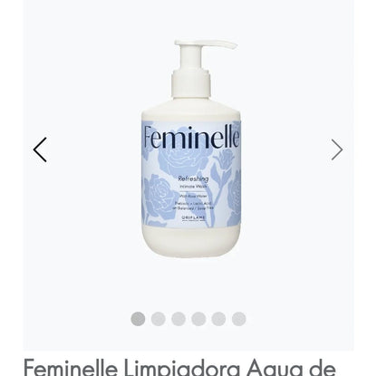 Limpiador Íntimo Refrescante con Agua de Rosas Oriflame