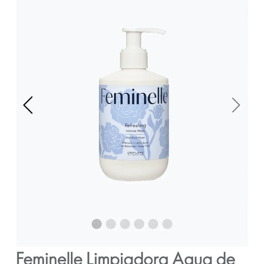 Limpiador Íntimo Refrescante con Agua de Rosas Oriflame