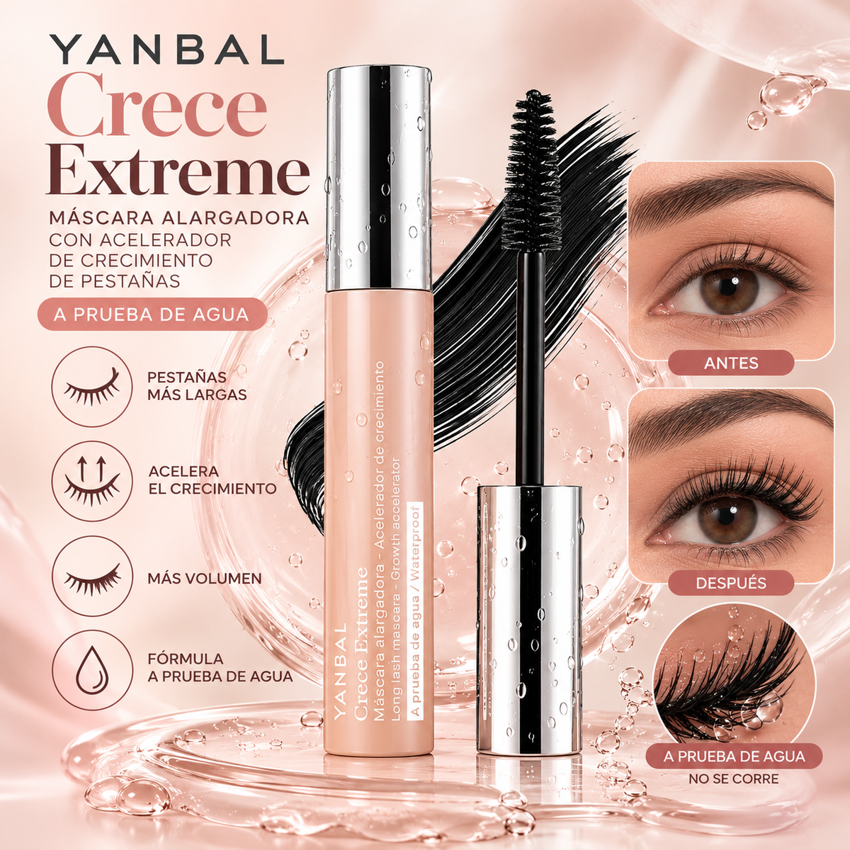 Crece Extreme Apa Negro Yanbal