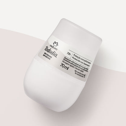 Desodorante Antitranspirante Roll-on Tododia Sin Perfume Natura