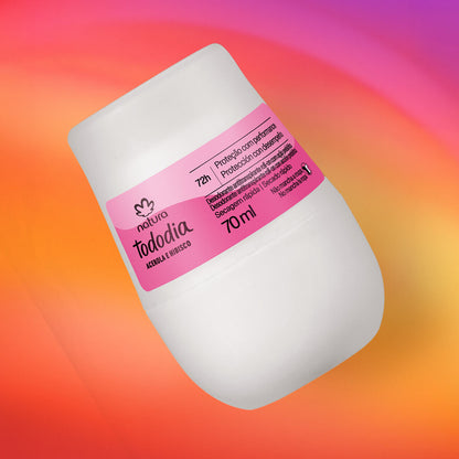 Desodorante Roll On Natura Tododia Acerola e Hibisco, 70 ml