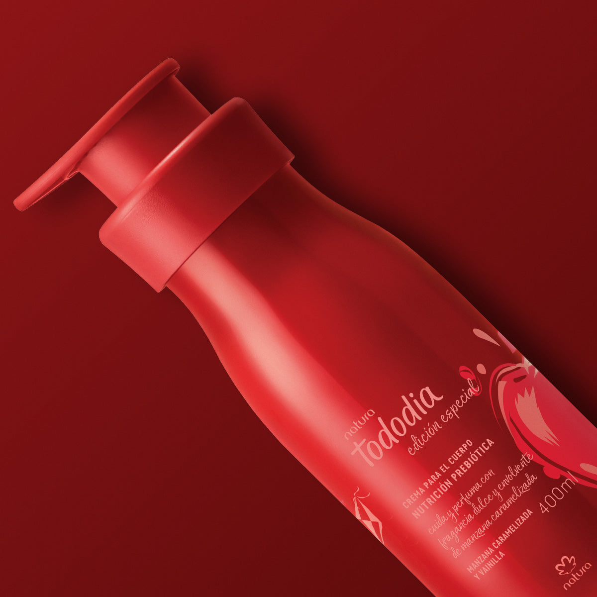 Crema Nutritiva para el Cuerpo Tododia Manzana Caramelizada y Vainilla Natura